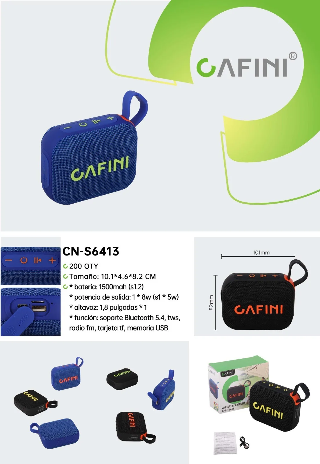 PARLANTE CAFINI CN-S6413