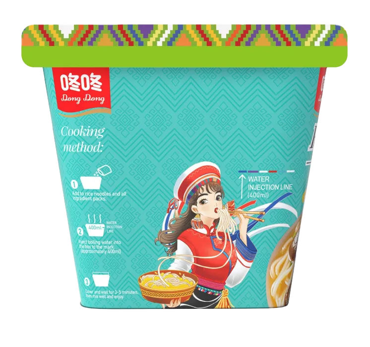 Alternative view of Dong Dong Fideos de Arroz Instantáneos Sabor de Pollo