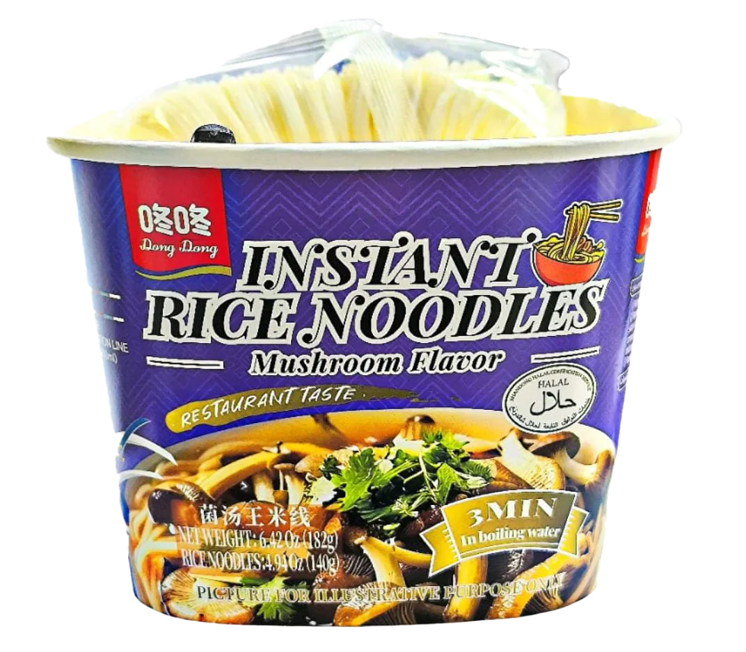 Dong Dong Fideos de Arroz Instantáneos Sabor de Hongo - Image 6
