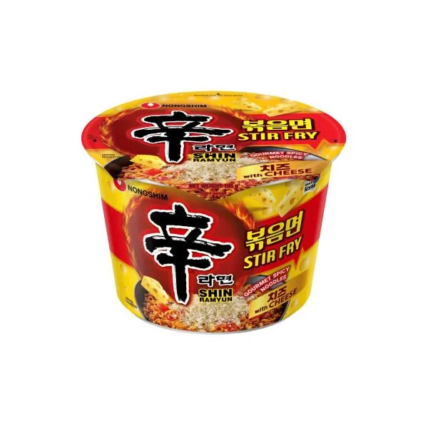 Shin Ramyun Cheese stir fry