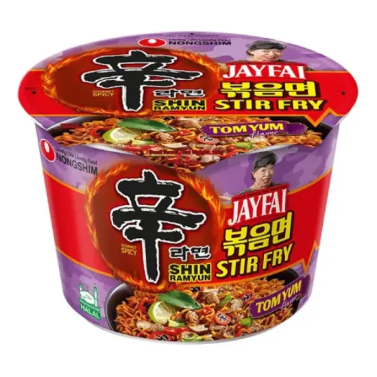 Shin ramyun Tom yum stir fry