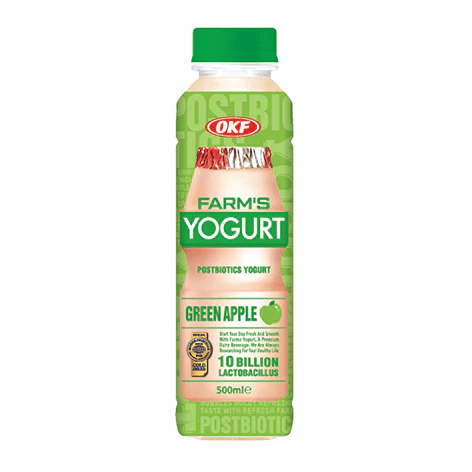 Okf Yogurt sabor manzana verde