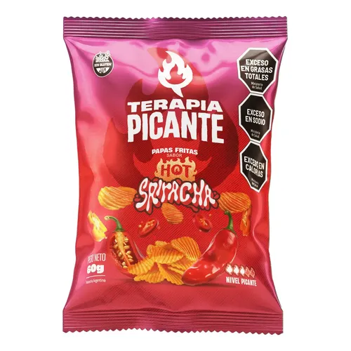 Papas fritas terapia picante siracha