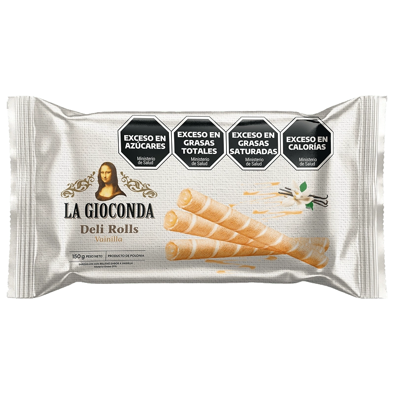 La Gioconda cubanitos rellenos sabor vainilla