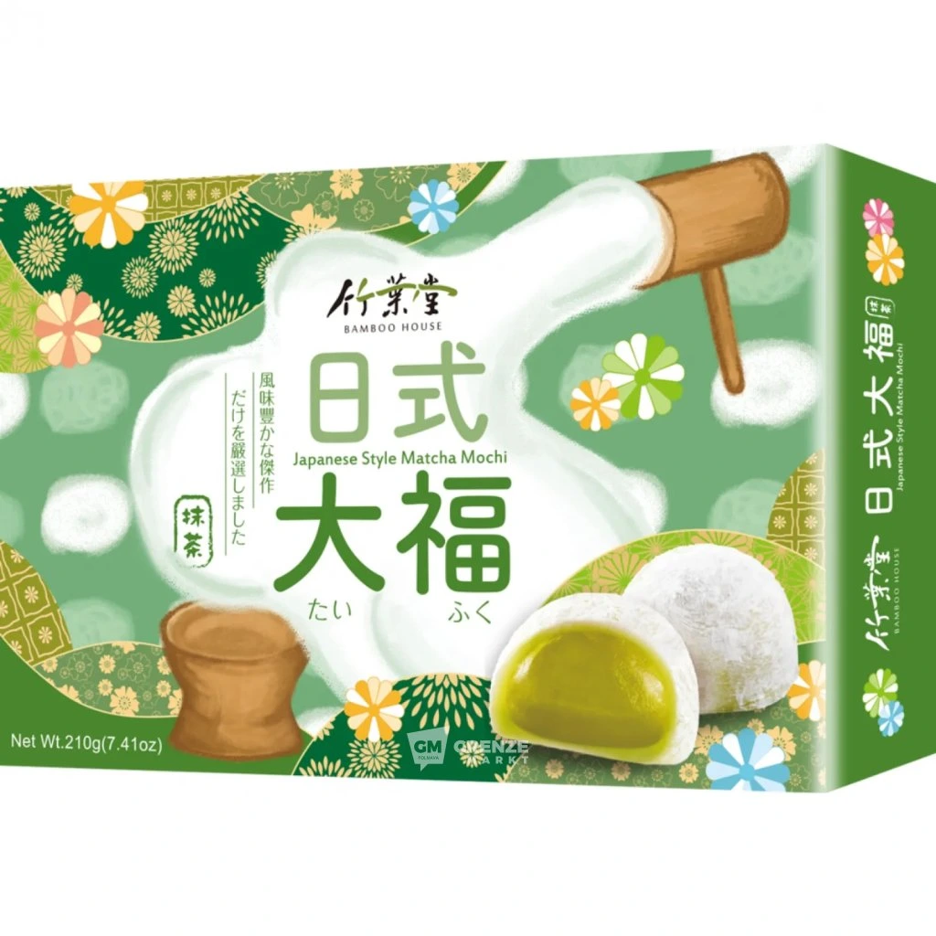 Mochi daifuku sabor matcha