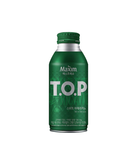 Maxim T.O.P coffee sabor americano dulce 380ml