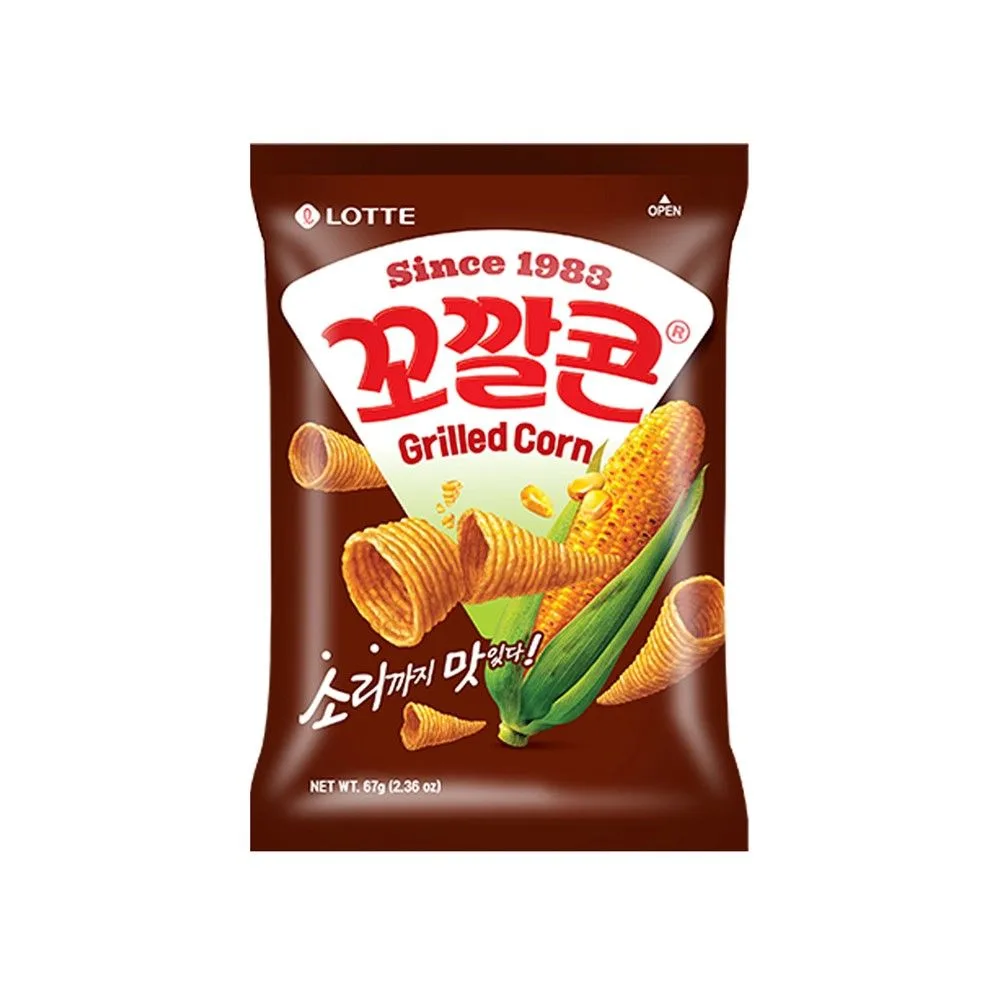 Lotte Grilled corn snack