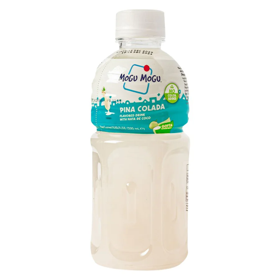 Mogu mogu jugo con nata de coco sabor piña colada