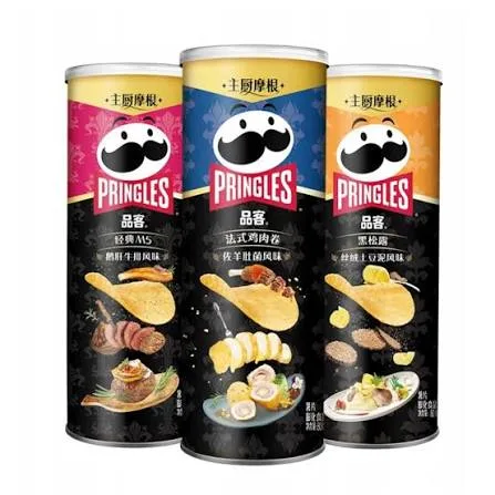 Pringles x Chef Morgan sabores premium