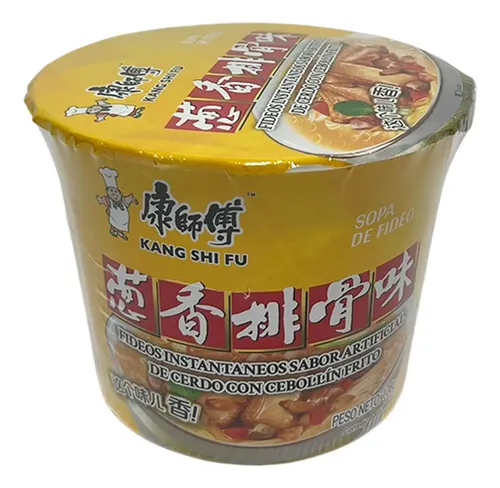 Ramen KangSifu Pote sabor Costilla encebollada