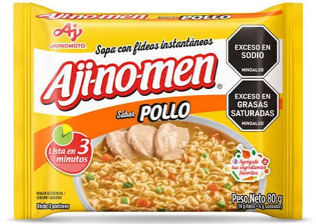 Alternative view of Aji no men sabor pollo