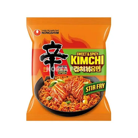 Shin Ramyun kimchi stir fry