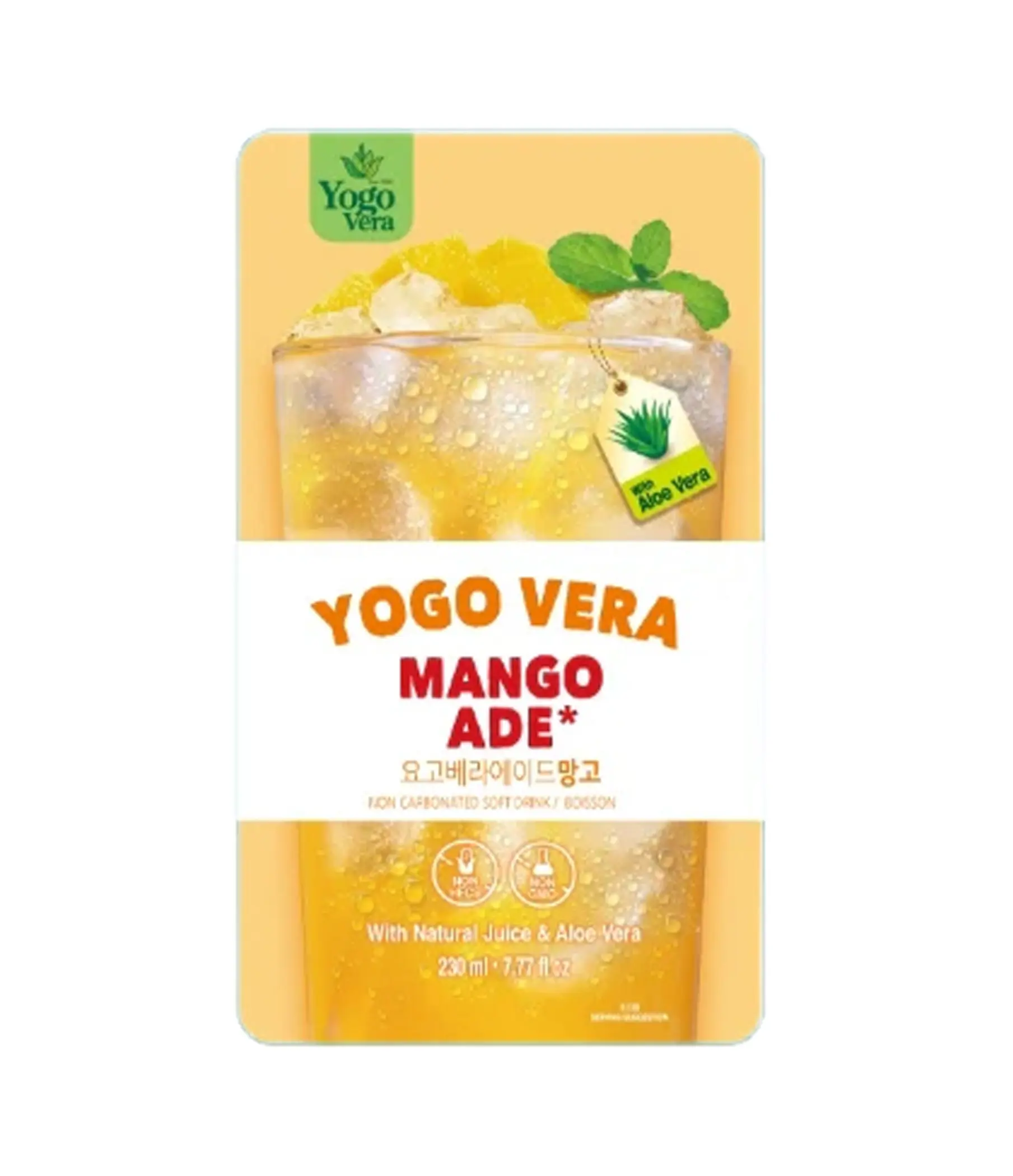 Yogo Jugo de mango y aloe vera