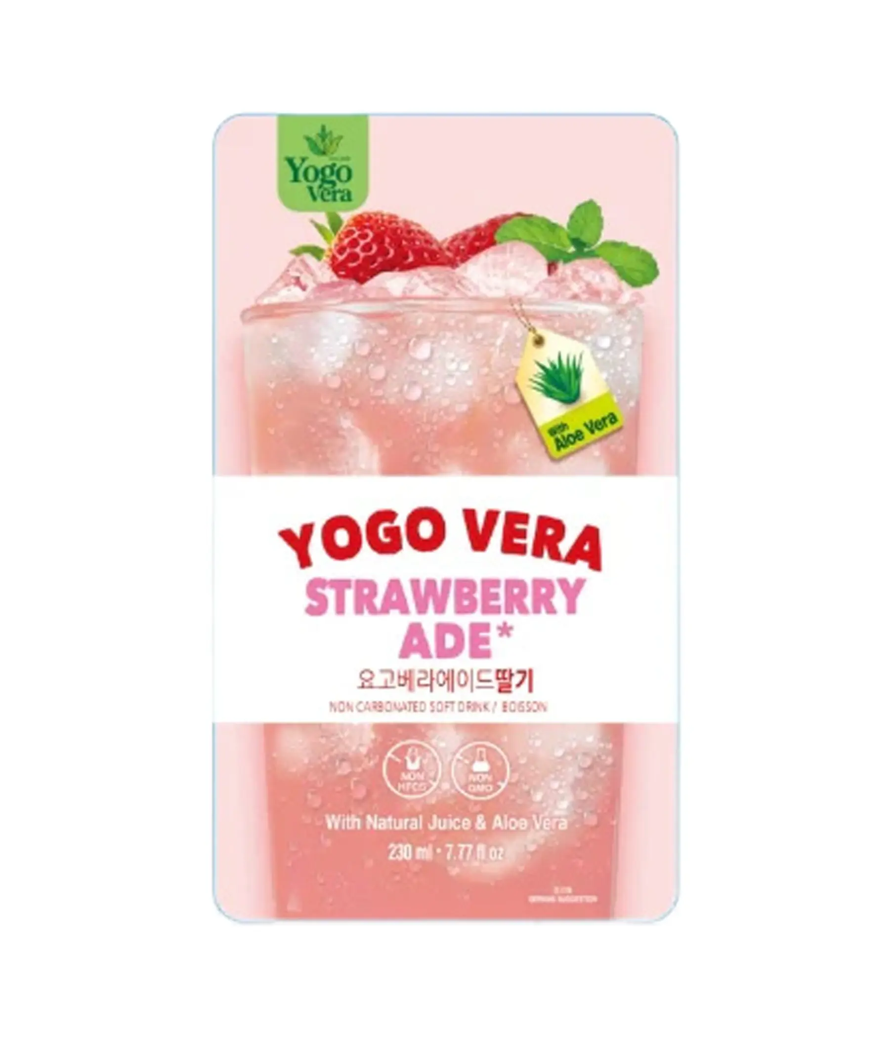 Yogo Jugo de frutilla y aloe vera